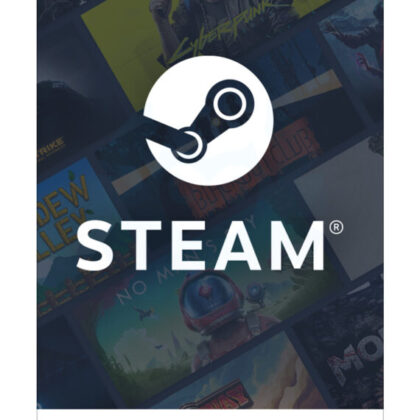 Steam Gift Card – $25 Value – Digital Credit for Games